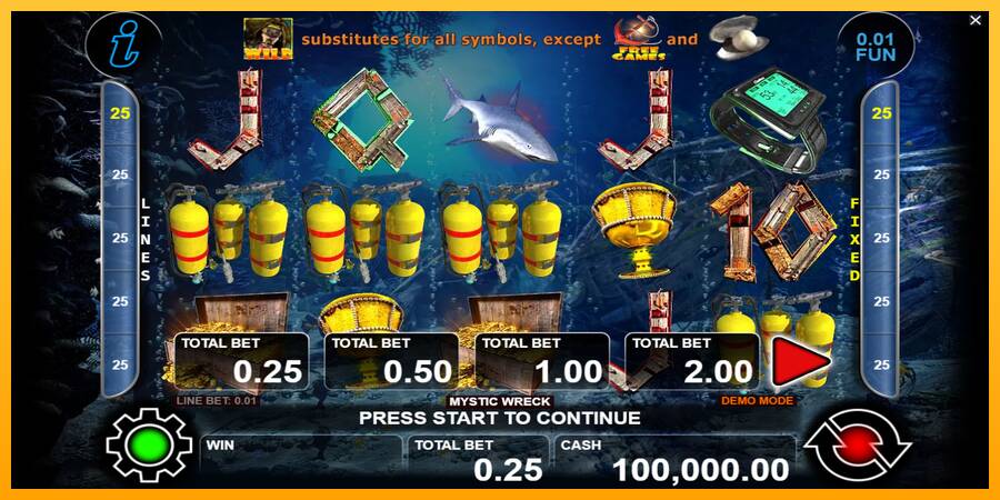 Mystic Wreck игрална машина за пари, снимка 1