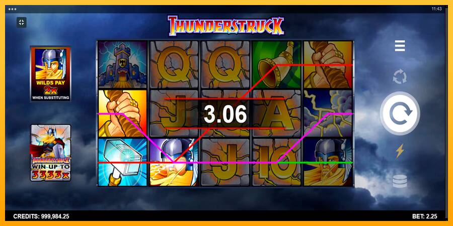 Thunderstruck игрална машина за пари, снимка 2