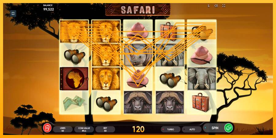 Safari игрална машина за пари, снимка 4