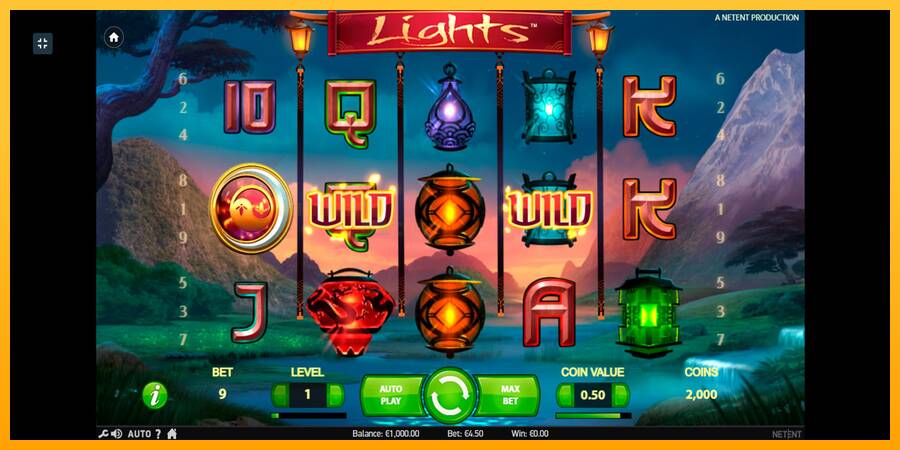 Lights игрална машина за пари, снимка 1