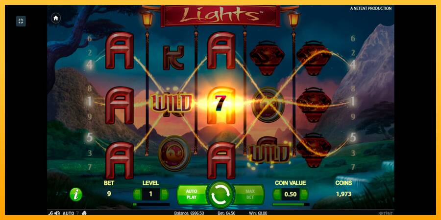 Lights игрална машина за пари, снимка 2