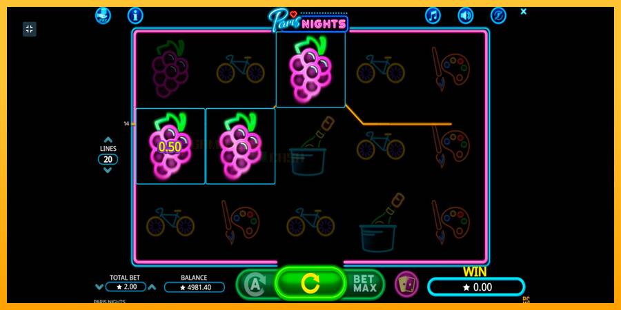 Paris Nights игрална машина за пари, снимка 4