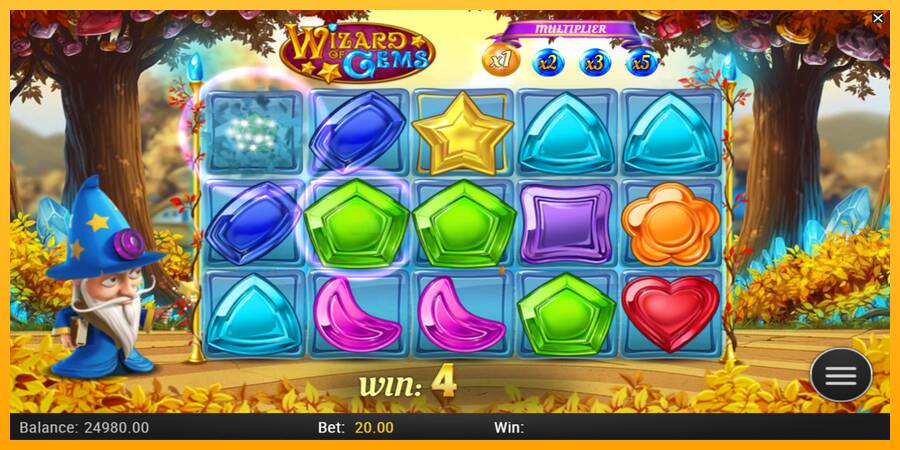 Wizard of Gems игрална машина за пари, снимка 2