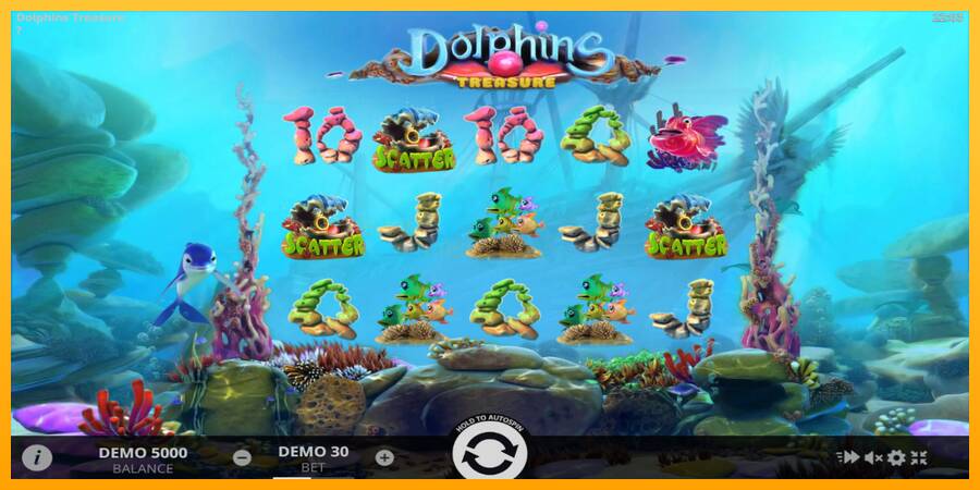 Dolphins Treasure игрална машина за пари, снимка 1