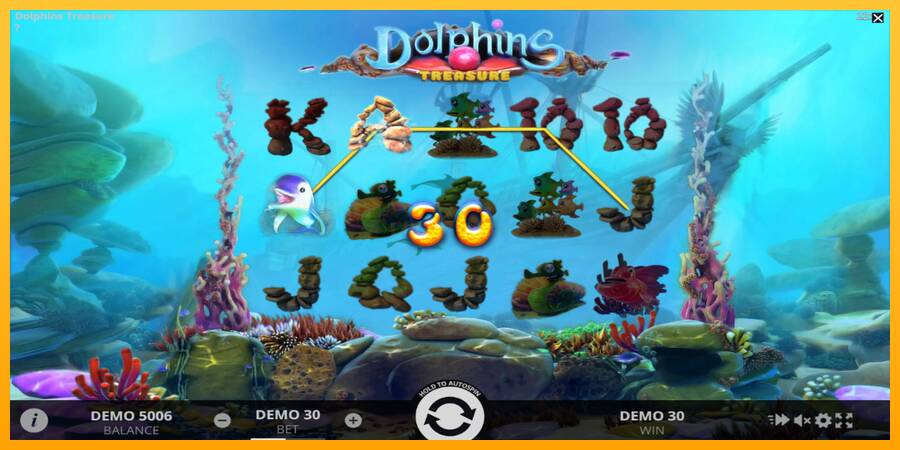 Dolphins Treasure игрална машина за пари, снимка 3