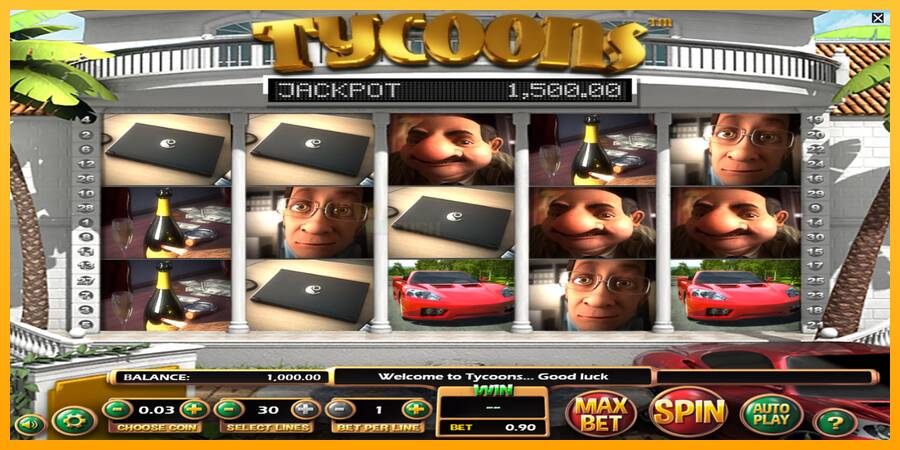 Tycoons игрална машина за пари, снимка 2