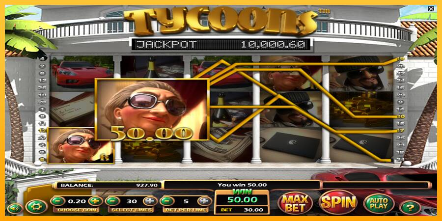 Tycoons игрална машина за пари, снимка 4