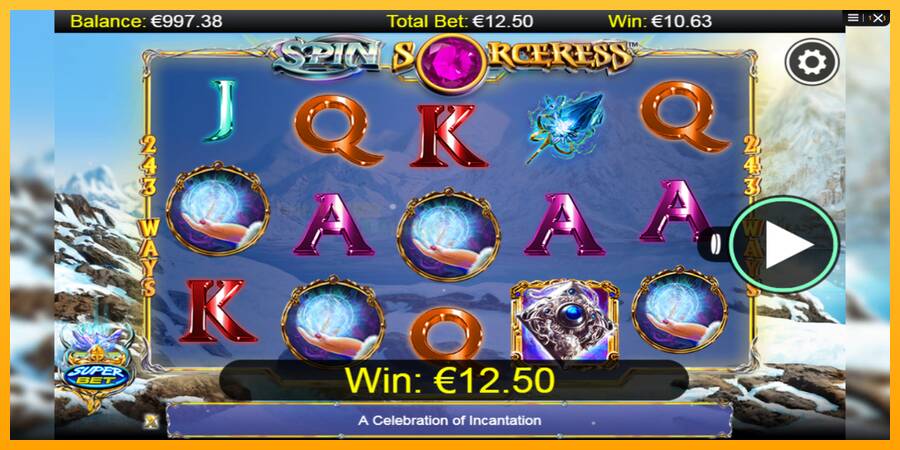 Spin Sorceress игрална машина за пари, снимка 3