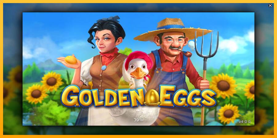 Golden Eggs игрална машина за пари, снимка 1