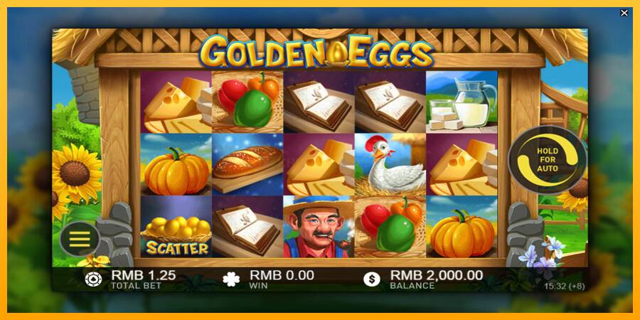 Golden Eggs игрална машина за пари, снимка 2