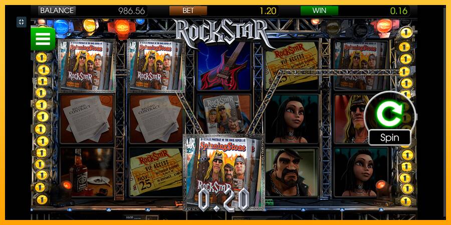 Rockstar игрална машина за пари, снимка 4