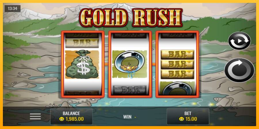 Gold Rush игрална машина за пари, снимка 1