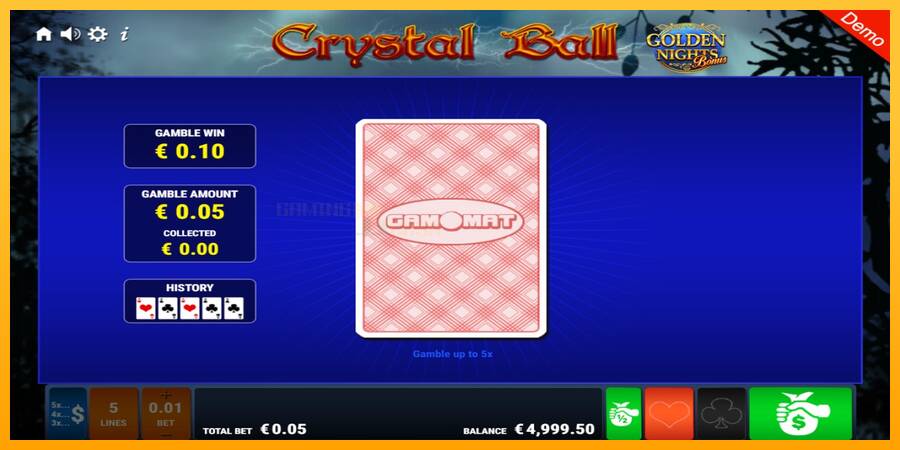 Crystal Ball Golden Nights игрална машина за пари, снимка 3