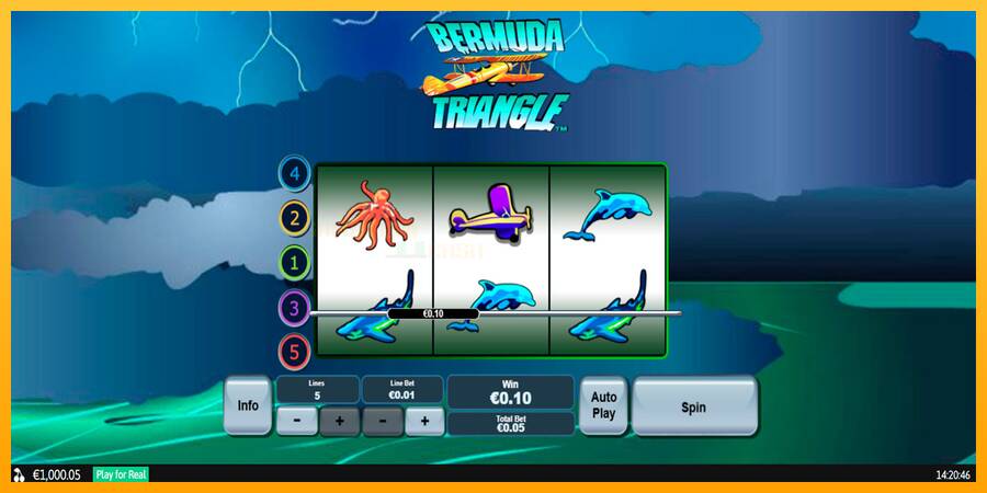 Bermuda Triangle игрална машина за пари, снимка 2