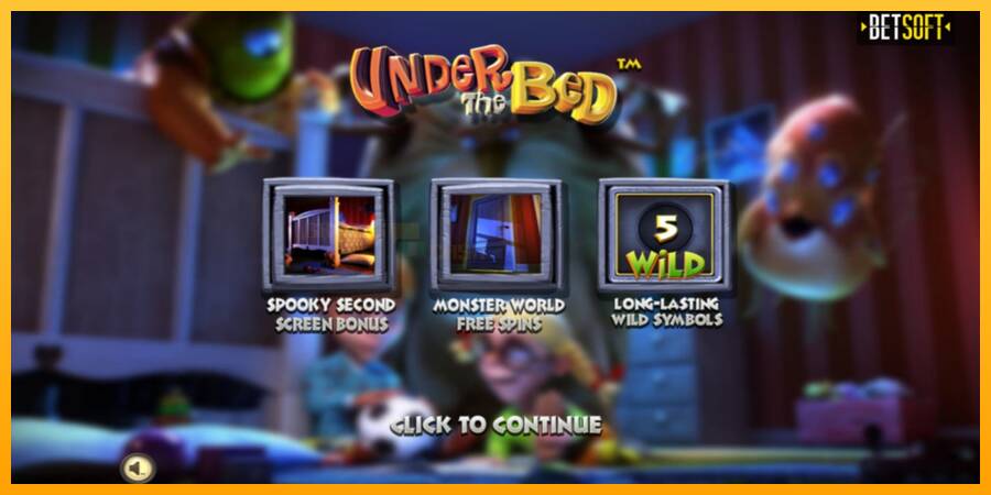 Under the Bed игрална машина за пари, снимка 1