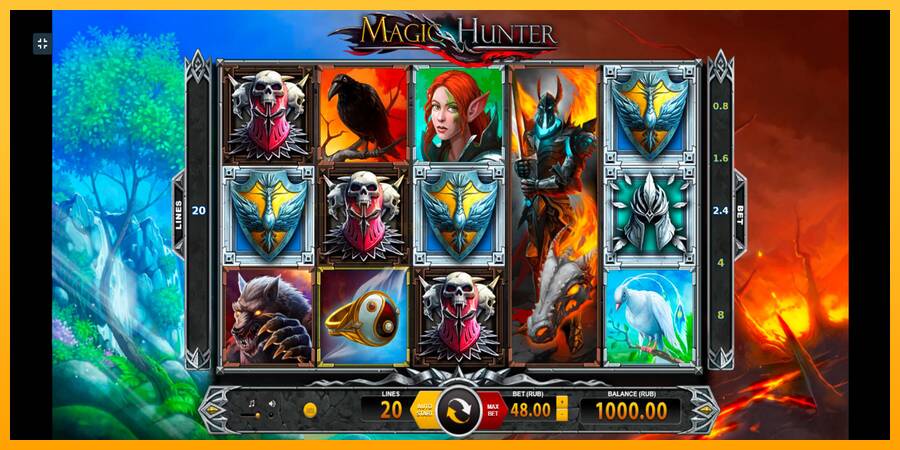 Magic Hunter игрална машина за пари, снимка 1