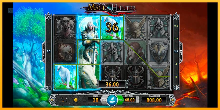 Magic Hunter игрална машина за пари, снимка 2