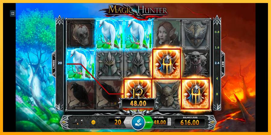 Magic Hunter игрална машина за пари, снимка 3