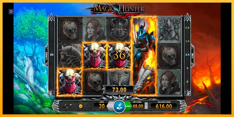 Magic Hunter игрална машина за пари, снимка 4