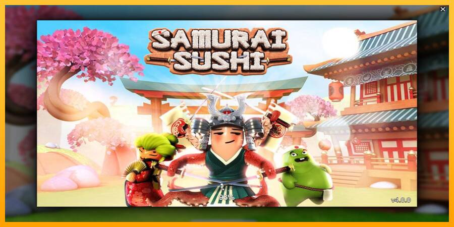 Samurai Sushi игрална машина за пари, снимка 1