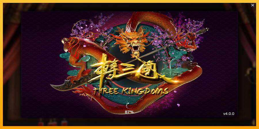 Three Kingdoms игрална машина за пари, снимка 1