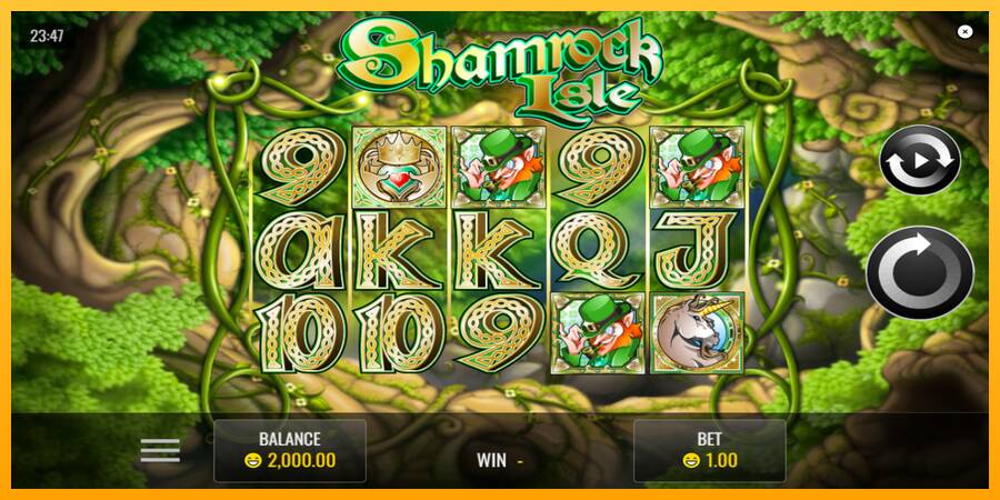 Shamrock Isle игрална машина за пари, снимка 1