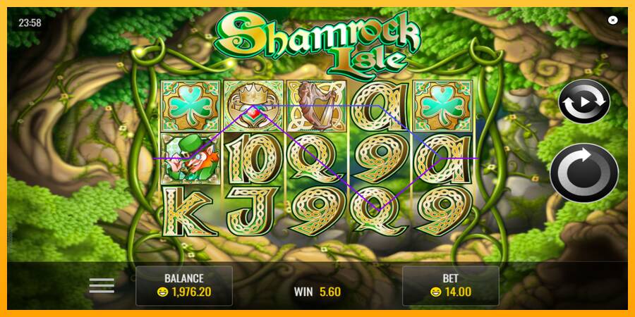 Shamrock Isle игрална машина за пари, снимка 2