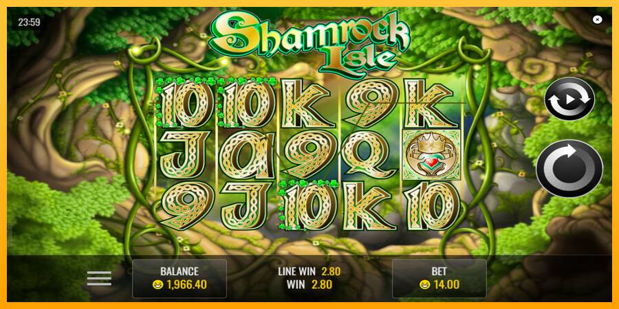 Shamrock Isle игрална машина за пари, снимка 3