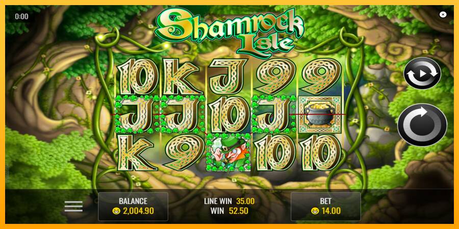 Shamrock Isle игрална машина за пари, снимка 4