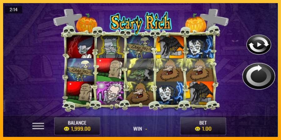 Scary Rich игрална машина за пари, снимка 1