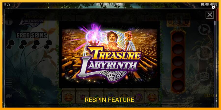 Treasure Labyrinth игрална машина за пари, снимка 4