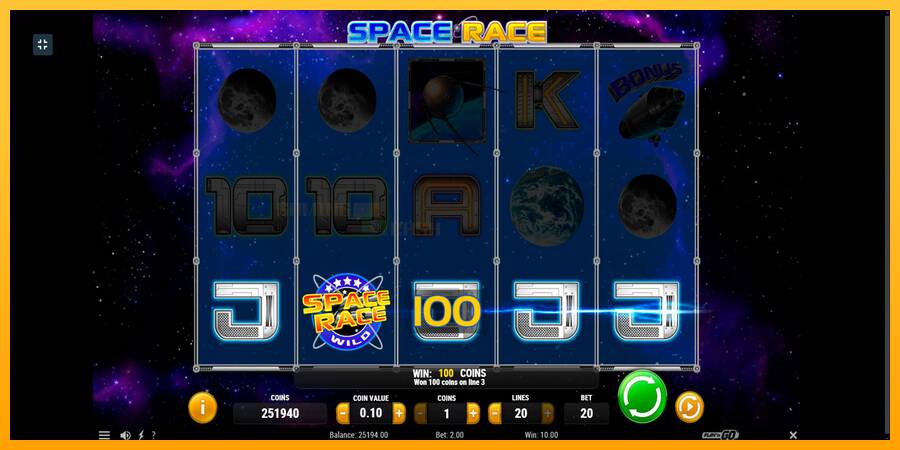 Space Race игрална машина за пари, снимка 6