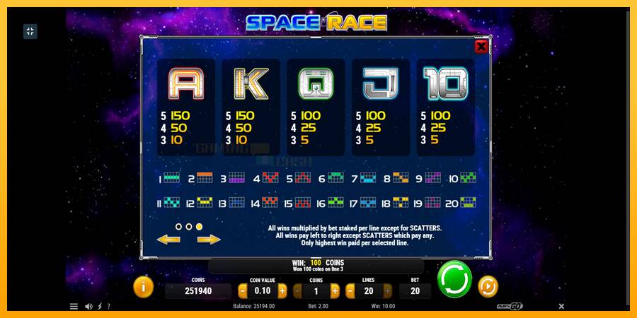 Space Race игрална машина за пари, снимка 7