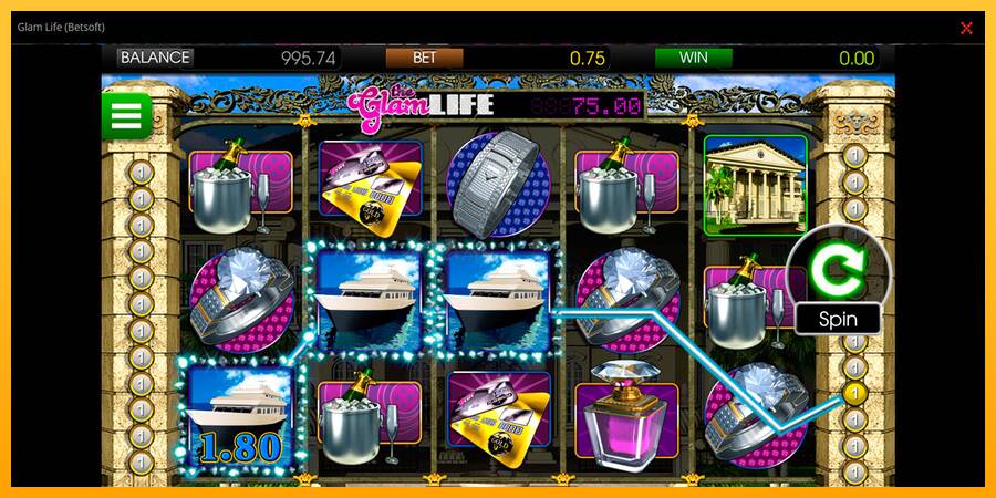 Glam Life игрална машина за пари, снимка 4