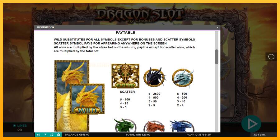 Dragon Slot игрална машина за пари, снимка 5