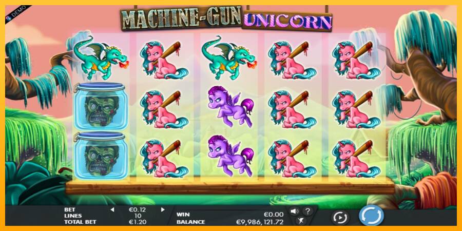 Machine Gun Unicorn игрална машина за пари, снимка 1