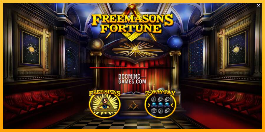 Freemasons Fortune игрална машина за пари, снимка 1