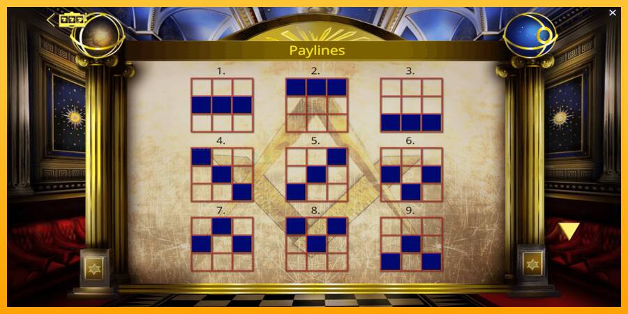 Freemasons Fortune игрална машина за пари, снимка 6