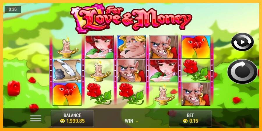 For Love and Money игрална машина за пари, снимка 1