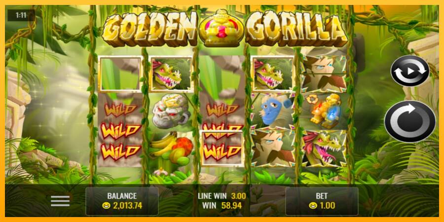 Golden Gorilla игрална машина за пари, снимка 2