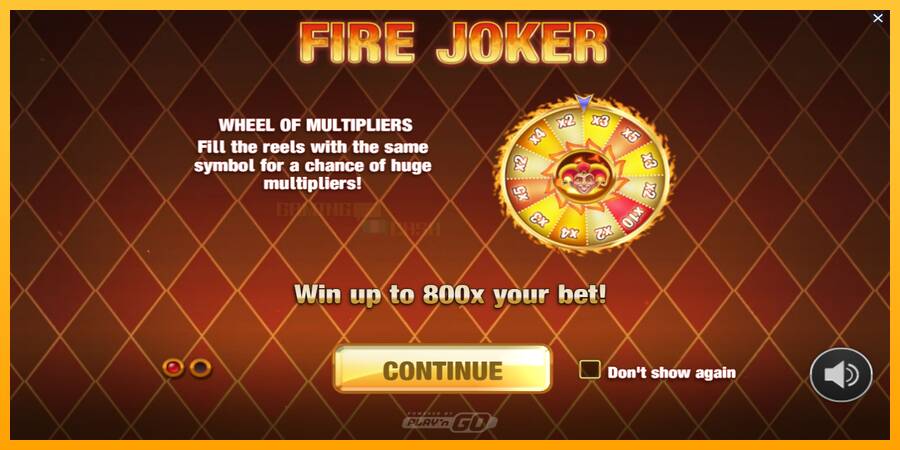 Fire Joker игрална машина за пари, снимка 1