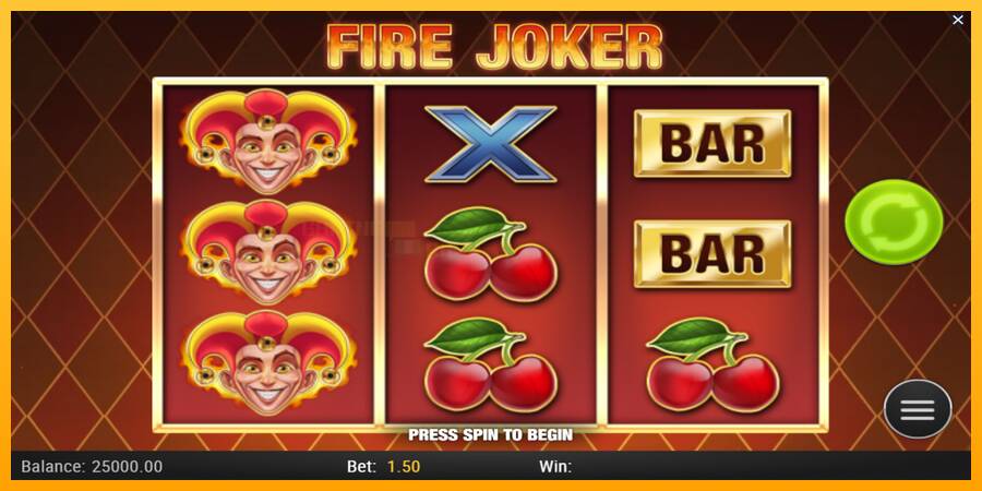 Fire Joker игрална машина за пари, снимка 2