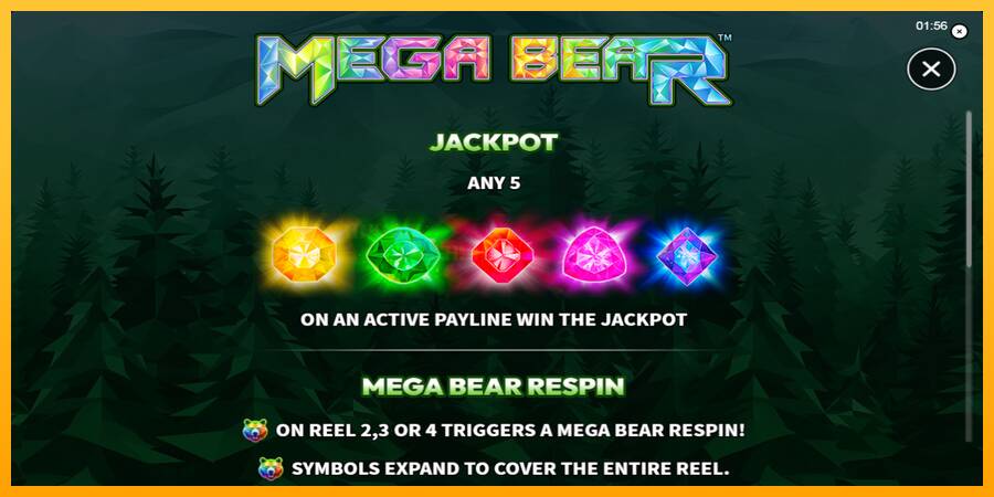 Mega Bear игрална машина за пари, снимка 5