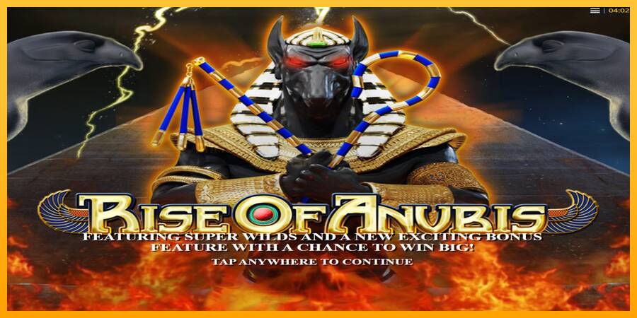 Rise of Anubis игрална машина за пари, снимка 1