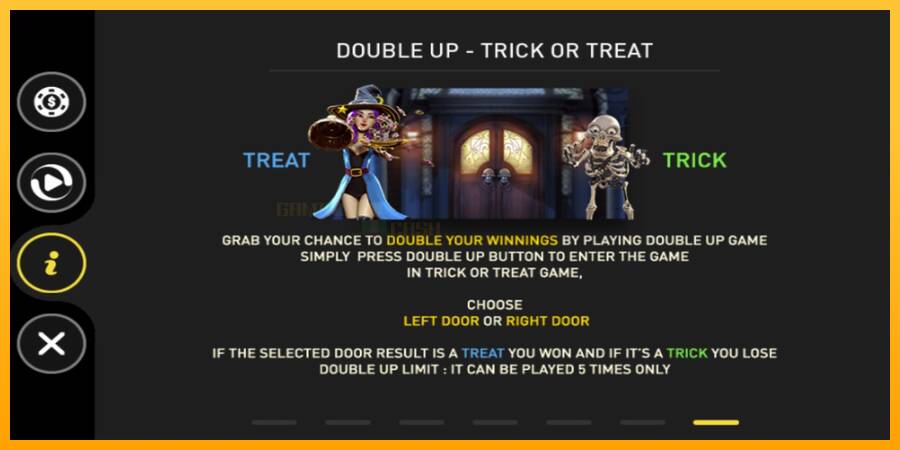 Trick or Treats игрална машина за пари, снимка 5