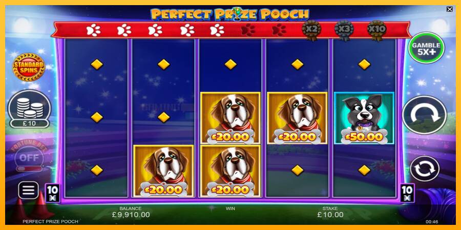 Perfect Prize Pooch игрална машина за пари, снимка 5