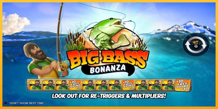 Big Bass Bonanza игрална машина за пари, снимка 1