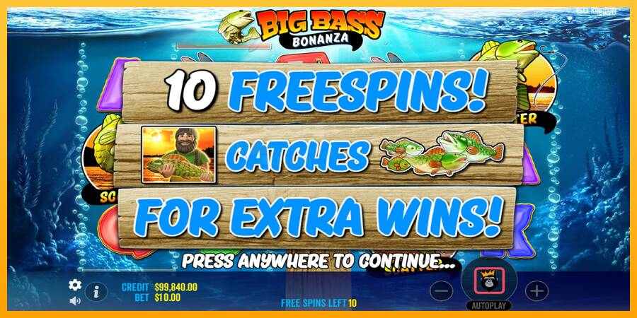 Big Bass Bonanza игрална машина за пари, снимка 4