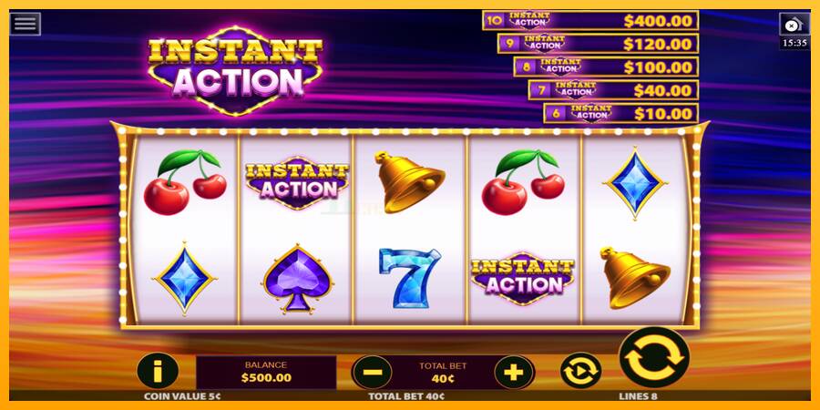 Instant Action игрална машина за пари, снимка 1