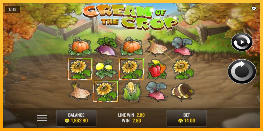 Cream of the Crop игрална машина за пари, снимка 4